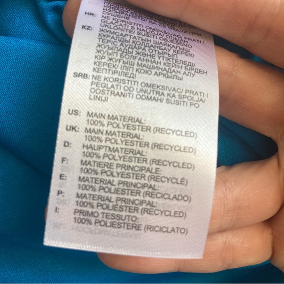 Adidas Women Primeblue Sz 2XL Soccer Football Jersey Bright Blue / Orange NWT - Picture 8 of 8